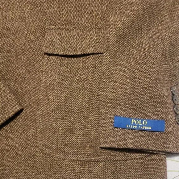 NWT Polo Ralph Lauren Men's Wool Knit Sport Blazer Coat XXL $498
